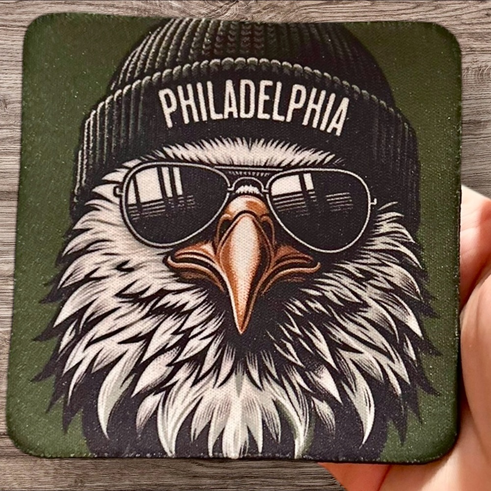 Philidalphia Eagles Mascot Coaster
1 for $6 or 4 for $25